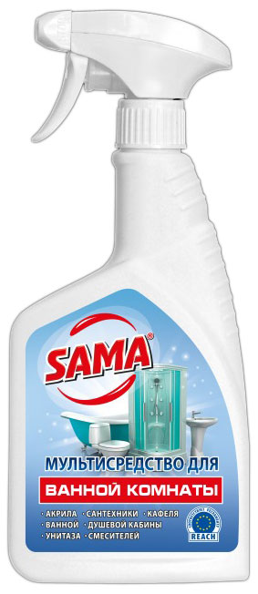 Засіб для чищення ванної кімнати SAMA , 0,5 л